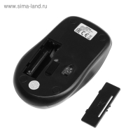 Мышь Smartbuy ONE 358AG-K, беспроводная, оптическая, 1200 dpi, USB, 2xAAA, черная Мышь Smartbuy ONE 358AG-K, беспроводная, оптическая, 1200 dpi, USB, 2xAAA, черная