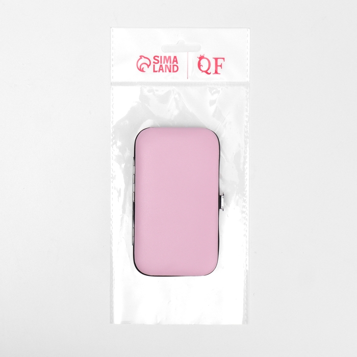 Набор маникюрный &laquo;Juice&raquo;, 7 предметов, в футляре, цвет МИКС