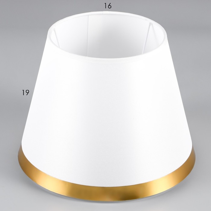 Абажур E27 белый 25х25х19 см Абажур E27 белый 25х25х19 см