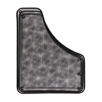 Лоток вертикальный для бумаг, 2 отделения, металлическая сетка, черный Лоток вертикальный для бумаг, 2 отделения, металлическая сетка, черный