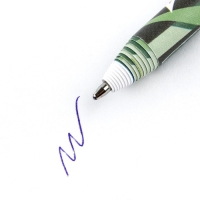 Подарочный набор &laquo;23 февраля&raquo;, блок бумаги 30 л, ручка синяя паста 1.0 мм и 5 шт наклеек