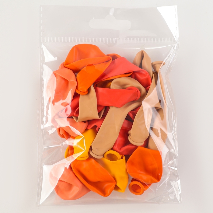 Шар латексный 5" &laquo;Радость&raquo;, набор 25 шт., МИКС