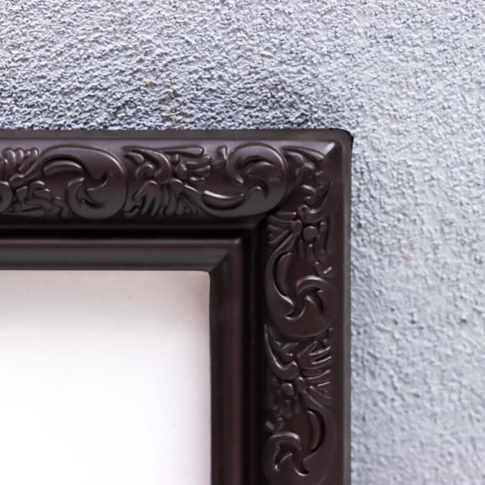 Фоторамка пластик L-2 10х15 см, венге (пластиковый экран)