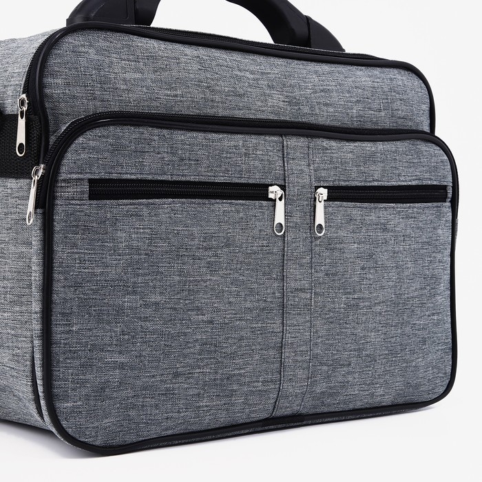 Сумка мужская &laquo;ЗФТС&raquo;, цвет серый