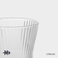 Стакан стеклянный Magistro «Грани», 320 мл, 8,5×11 см Стакан стеклянный Magistro «Грани», 320 мл, 8,5×11 см