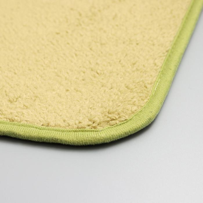 Коврик для дома Доляна «Нина», 50×80 см, цвет зелёный Коврик для дома Доляна «Нина», 50×80 см, цвет зелёный