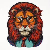 Пазлы деревянные фигурный &laquo;Лев&raquo;, 148 элементов