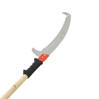 Ножовка садовая, 420 мм, лезвие-ограничитель, с черенком Ножовка садовая, 420 мм, лезвие-ограничитель, с черенком