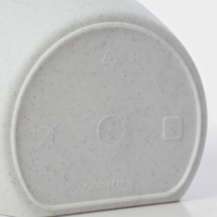 Кашпо настенное «Фелиция», 1 л, d=16 см, цвет мраморный Кашпо настенное «Фелиция», 1 л, d=16 см, цвет мраморный