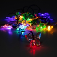 Гирлянда садовая Эра на солнечной батарее &laquo;Бабочки&raquo; LED, IP54