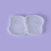 Силиконовый молд для леденцов и шоколада &laquo;Куличи&raquo;, 14,2&times;8 см, цвет прозрачный