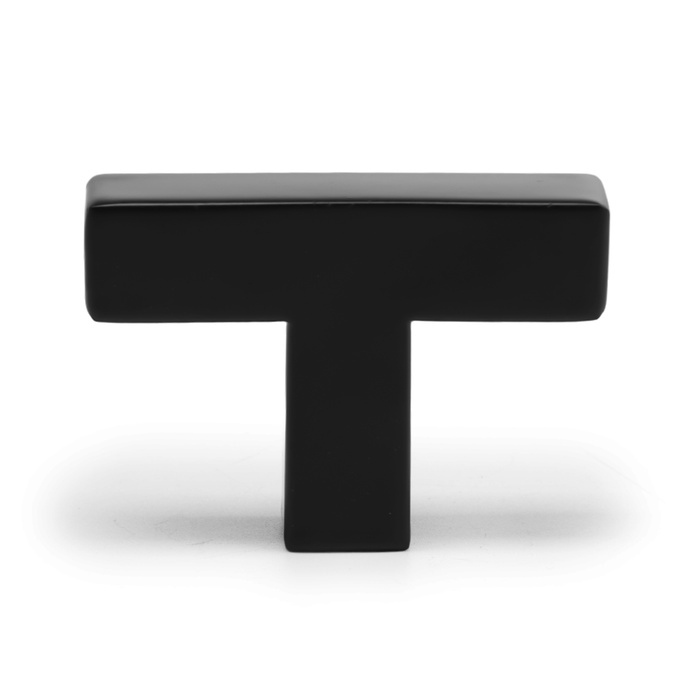 Ручка кнопка SQUARE CAPPIO RSC008, нержавеющая сталь, цвет черный