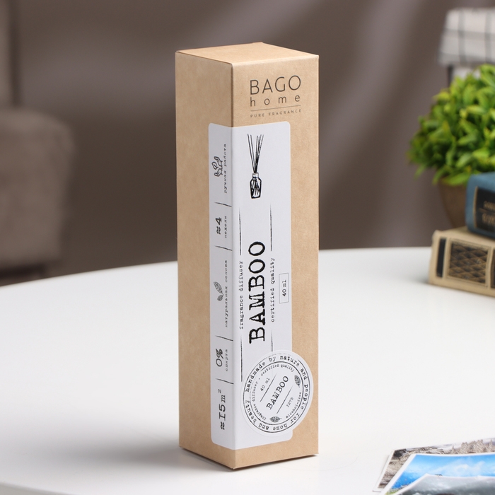 Ароматический диффузор Бамбук 40 мл. Ароматический диффузор Бамбук 40 мл.