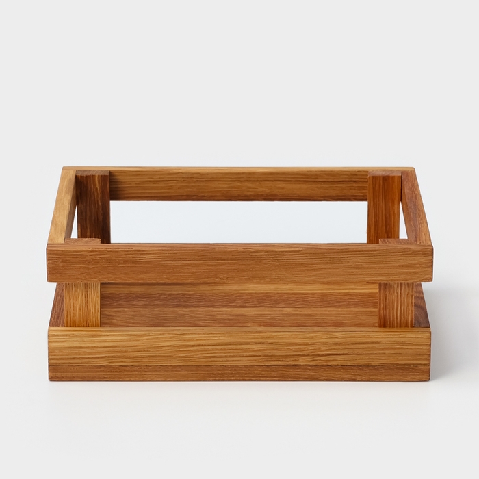 Подставка - органайзер для специй Adelica, 21&times;16&times;6,5 см, дуб