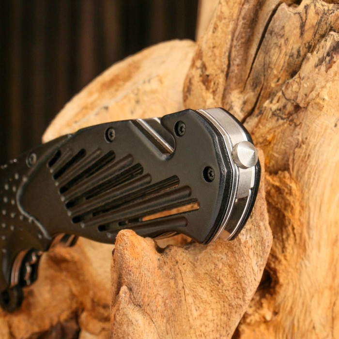 Складной нож Stinger, 85 мм, рукоять: сталь, коробка картон Складной нож Stinger, 85 мм, рукоять: сталь, коробка картон