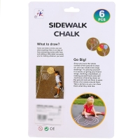 Мелки для рисования «Карандаши», набор 6 цветов, размер 1 шт. — 2,5 × 10 см Мелки для рисования «Карандаши», набор 6 цветов, размер 1 шт. — 2,5 × 10 см