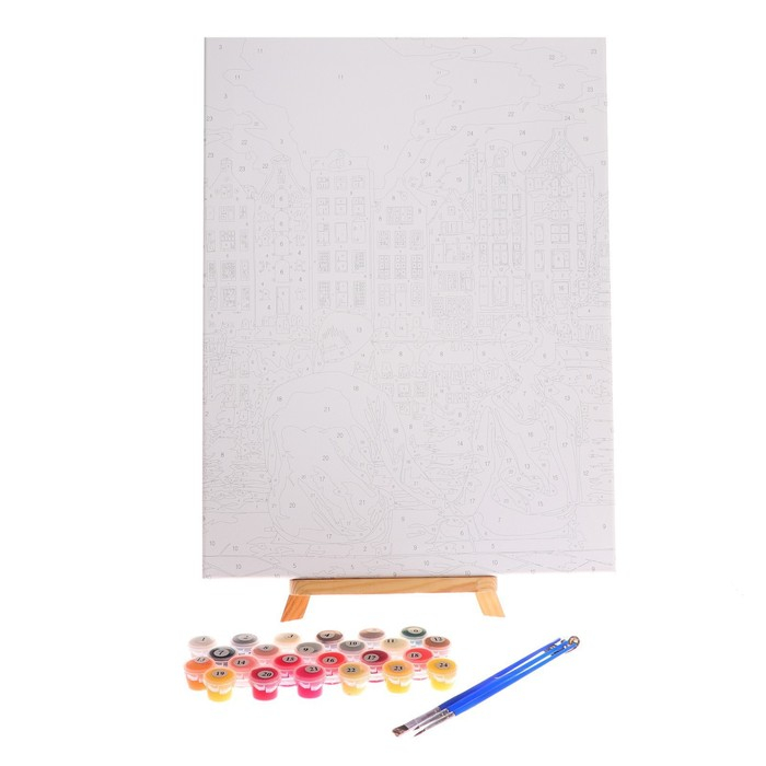 Картина по номерам на холсте с подрамником &laquo;Романтичный вечер&raquo;, 40х30 см