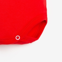 Боди с длинным рукавом Крошка Я &laquo;Мой первый НГ&raquo;, рост 74-80 см, цвет красный