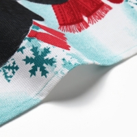 Набор кухонных полотенец Доляна &laquo;Снежного настроения &raquo; 35х60см-2шт, 100% хл