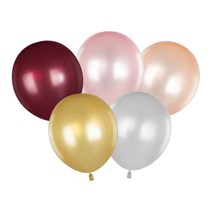 Шар латексный 5" &laquo;Жемчужный&raquo;, набор 25 шт., МИКС