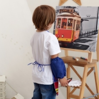 Фартук с нарукавниками детский «Команда Мстители», 49х39 см Фартук с нарукавниками детский «Команда Мстители», 49х39 см