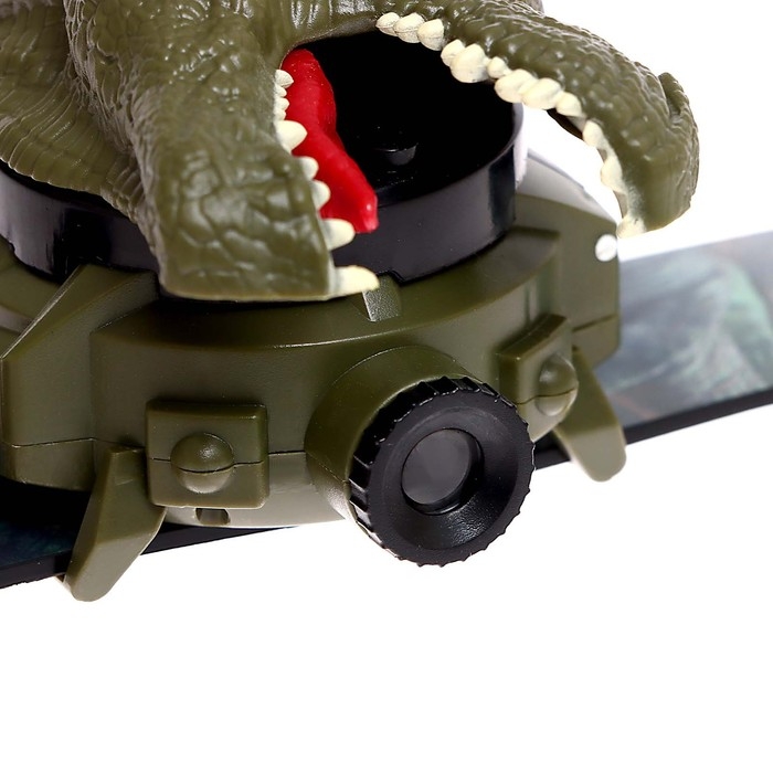 Часы-проектор &laquo;Эра динозавров&raquo;, свет