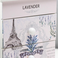 Шкатулка дерево комод 2 ящика "Эйфелева башня, лаванда" 18,5х11,5х7,5 см Шкатулка дерево комод 2 ящика "Эйфелева башня, лаванда" 18,5х11,5х7,5 см