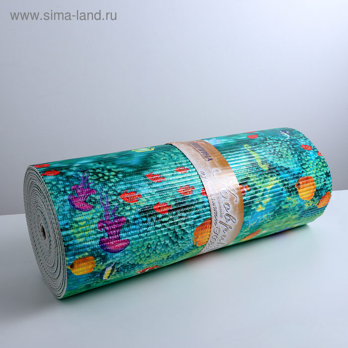 Коврик для ванной комнаты «Морские обитатели», ширина 80 см, рулон 15 м Коврик для ванной комнаты «Морские обитатели», ширина 80 см, рулон 15 м