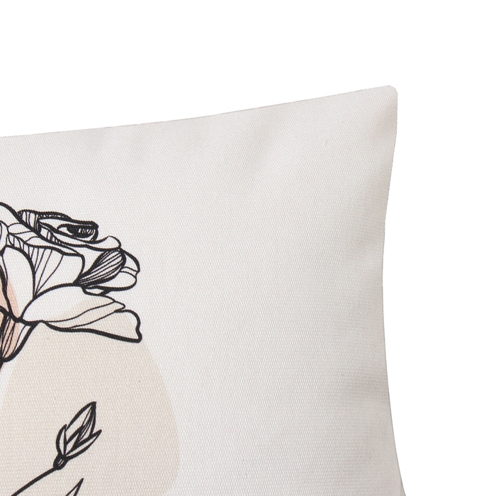 Наволочка декоративная Этель Blossom, 40 х 40 см, 100% хлопок