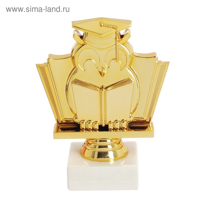 Фигура на Выпускной «Сова», золото Фигура на Выпускной «Сова», золото