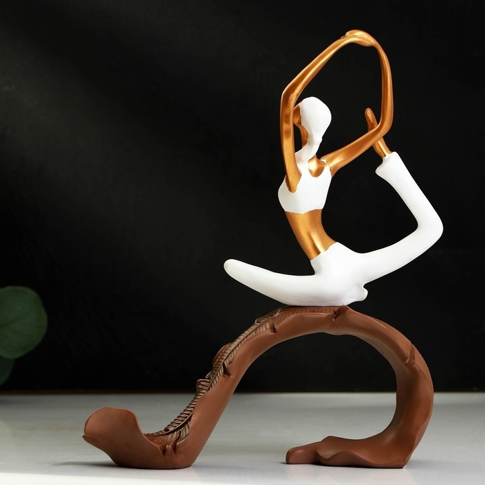 Статуэтка полистоун &laquo;Йогиня&raquo; 22,5 х 8,5 х 27 см