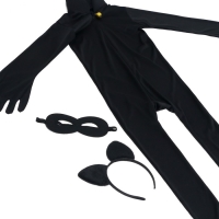 Карнавальный набор «Крутой кот», р. М, комбез, маска, ободок, рост 116–128 см Карнавальный набор «Крутой кот», р. М, комбез, маска, ободок, рост 116–128 см