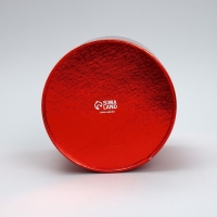 Набор коробок 2в1 круглые «С Новым годом!», красный металлик, 12 х 12, 15 х 15 см, Новый год Набор коробок 2в1 круглые «С Новым годом!», красный металлик, 12 х 12, 15 х 15 см, Новый год