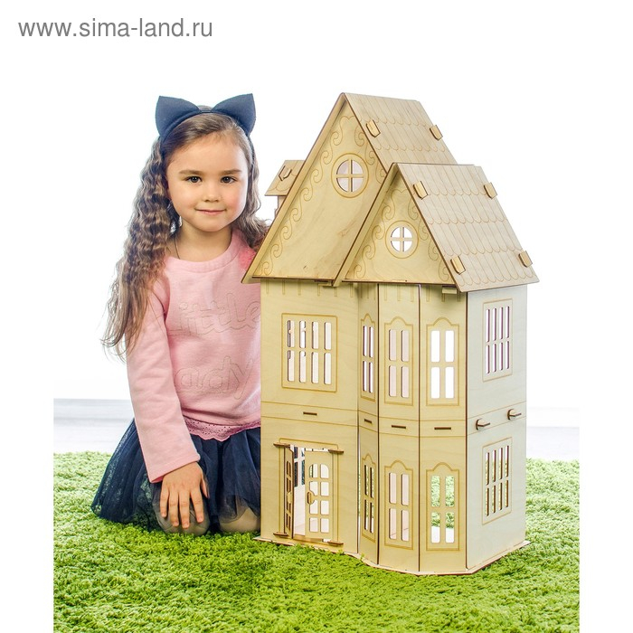 Кукольный домик &laquo;Лайт&raquo; фанера: 3 мм