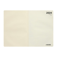 Ежедневник датированный 2024 A5 176 листов, deVENTE.I Love Cat, твёрдая обложка из искусственной кожи, тиснение фольгой, ляссе, кремовый блок 70 г/м2, сиреневый