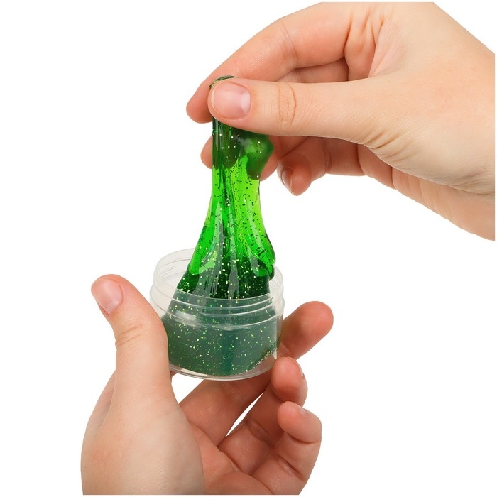 Набор слаймов мини &laquo;Slime boom. Взрывной фрукт&raquo;, 70 мл, 20 шт., 5 видов с блестк., шоу-бокс