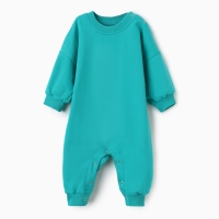 Комбинезон детский MINAKU цвет изумрудный, рост 62-68 см
