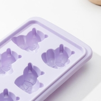 Форма для конфет и шоколада &laquo;Зверята&raquo;, 8 ячеек, 25&times;11&times;2,5 см, цвет МИКС