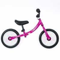 Беговел 12", детский облегченный, 3+ &laquo;Кошечка Мэри&raquo;, цвет фиолетовый