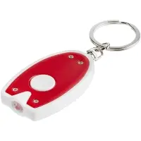 Брелок-фонарик Vivid, ver.2, красный с белым Брелок-фонарик Vivid, ver.2, красный с белым