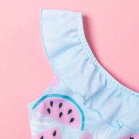 Купальник детский KAFTAN &laquo;Арбузы&raquo;, рост 110-116 (32), цвет голубой