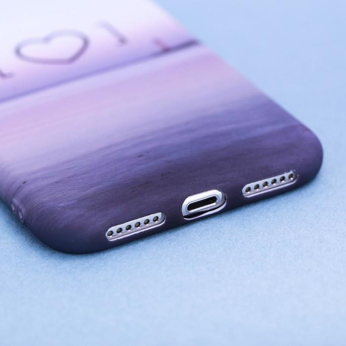 Чехол на телефон iPhone X/XS «Любовь‒это маяк» soft touch, 14,5 × 7 см Чехол на телефон iPhone X/XS «Любовь‒это маяк» soft touch, 14,5 × 7 см