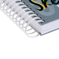 Скетчбук, квадрат 170 х 170 мм, 80 листов, на гребне, Street Style, твёрдая обложка, блок 120 г/м&sup2;