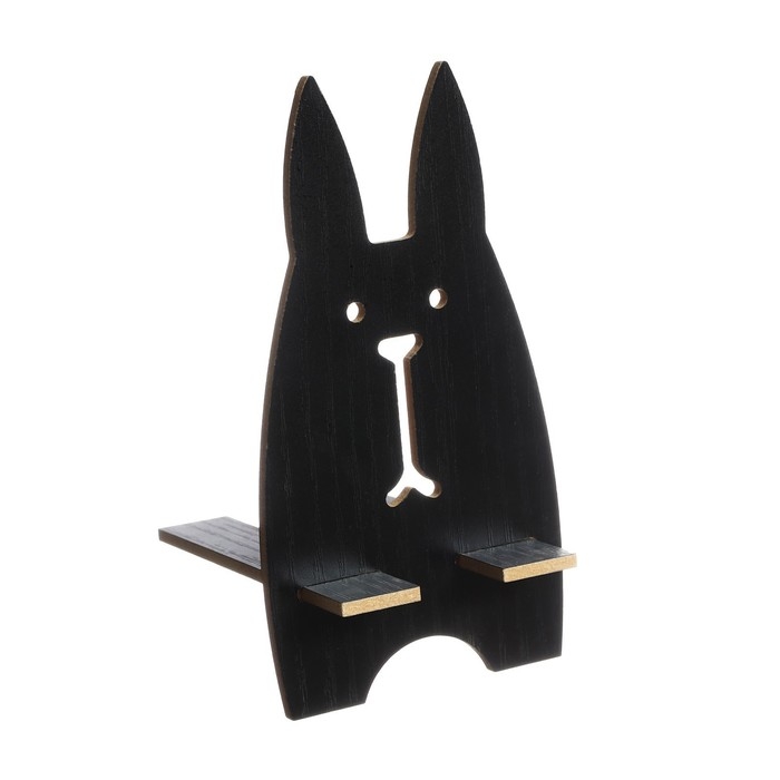 Органайзер - подставка настольный deVENTE. Elrix 24,5 x 15 x 25,5 см, МДФ, чёрный, картонная коробка Органайзер - подставка настольный deVENTE. Elrix 24,5 x 15 x 25,5 см, МДФ, чёрный, картонная коробка