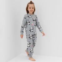 Пижама (джемпер, брюки) KAFTAN "Панды" рост 110-116 (32)