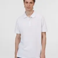 Рубашка поло унисекс Pacific, белая, размер M