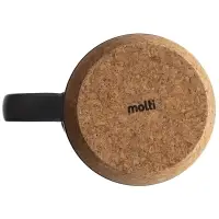 Кружка с пробковой подставкой Corky Walk, синяя