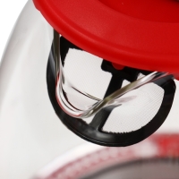 Чайник электрический Sakura SA-2715R, стекло, 1.7 л, 2200 Вт, красный Чайник электрический Sakura SA-2715R, стекло, 1.7 л, 2200 Вт, красный