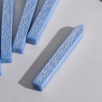 Сургуч для печати стержень "Сине-голубой" перламутр 1,1х1,1х9 см Сургуч для печати стержень "Сине-голубой" перламутр 1,1х1,1х9 см