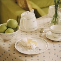 Набор салатников фарфоровых SL Home &laquo;Милый дом&raquo;, 700 мл, d=16 см, цвет белый